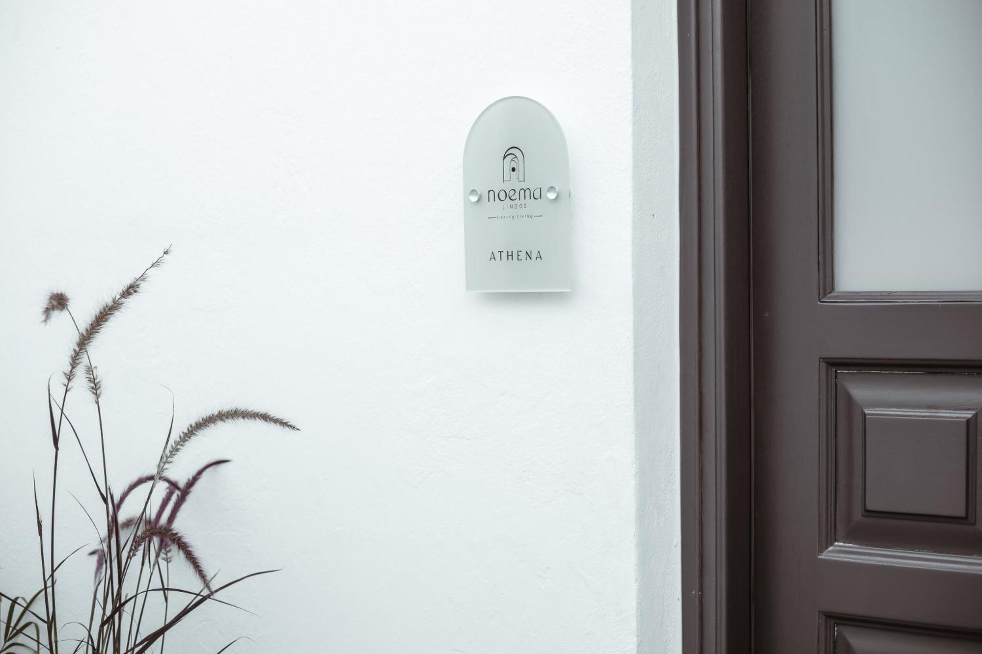 Noema Lindos - Athena Apartment Eksteriør bilde